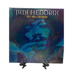 Jimi Hendrix Wall Calendar 2011 New Sealed Collectors Item Memorabilia
